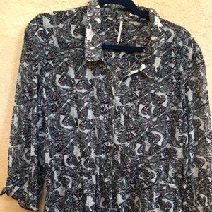 Free People Shirt dress